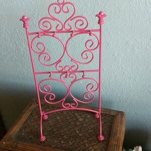 Pink Jewelry Holder Organizer